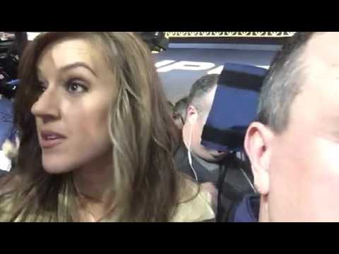 Megan Alexander Of Inside Edition At Super Bowl Media Day #SB50 – Video