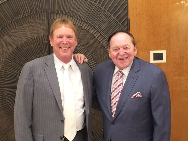 Mark Davis and Sheldon Adelson