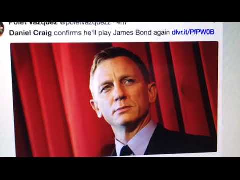 Daniel Craig Returns As James Bond, Twitter Reactions – Vlog