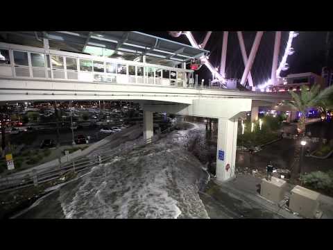 LINQ Flood In Las Vegas