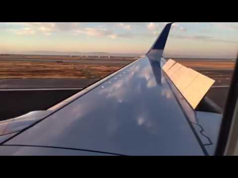 United Airlines B737 800 San Diego To SFO Landing – Vlog
