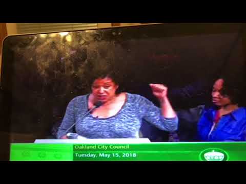 Cat Brooks At City Council On Racial Problems In Oakland At Lake Merritt – Vlog