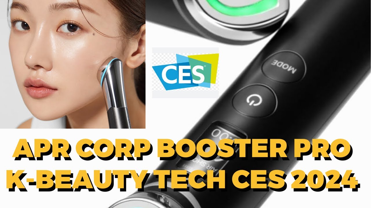 Ces 2024 Las Vegas: K Beauty Tech Apr Corp Booster For Your Skin – Vlog