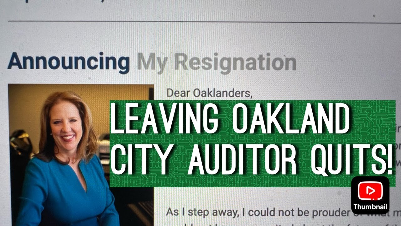 Courtney Ruby Oakland City Auditor Is Leaving Oakland – Rumor Is Southwest Airlines Will Depart Too – Vlog