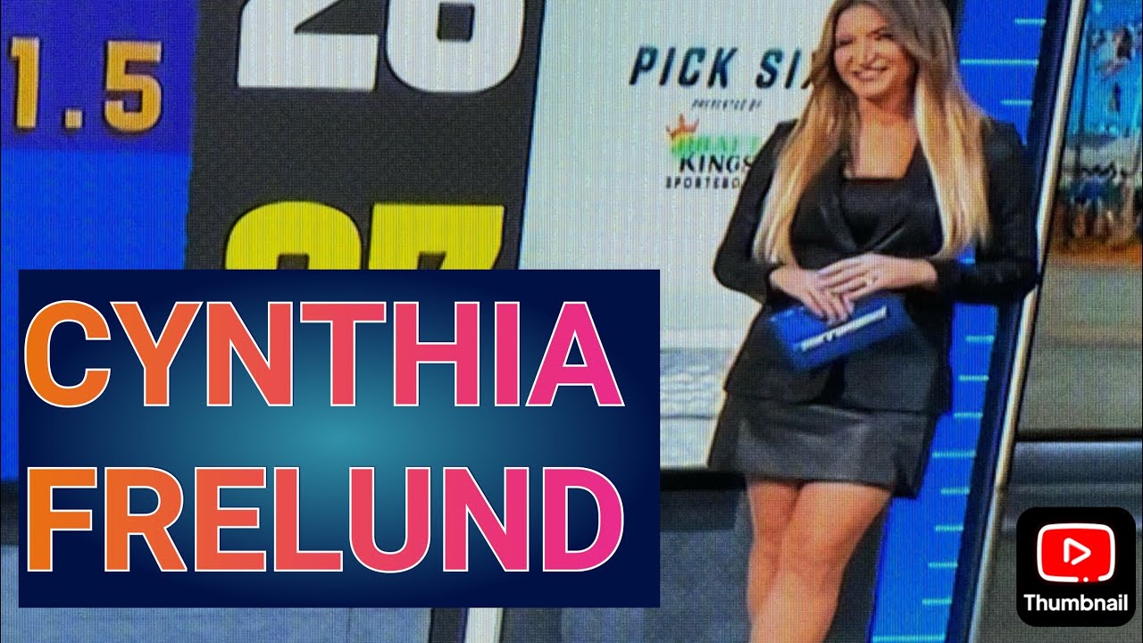 Cynthia Frelund Legs But NFL Network Analyst Gives Great Info To Get Us Ready For NFL Playoffs