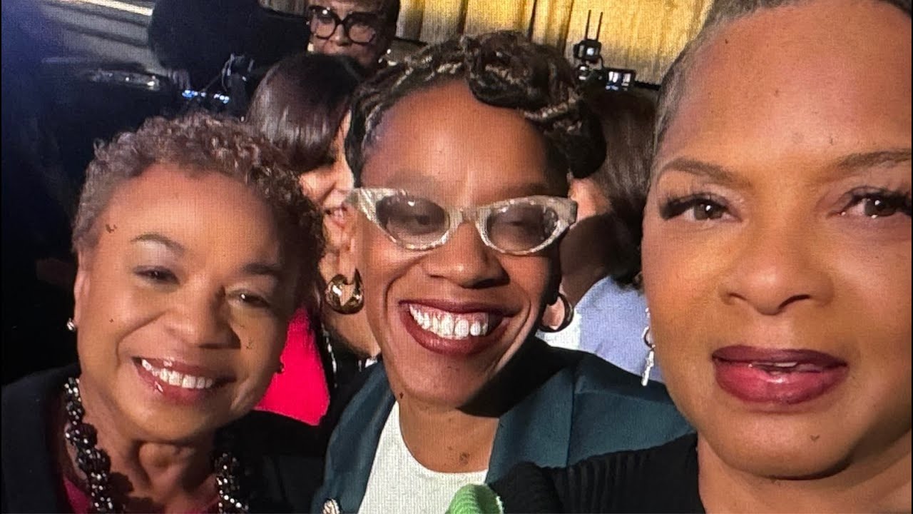 Fmr.  Rep Barbara Lee With New Rep. Latifah Simon And Shonda Scott At Oakland Grand Lake Theater