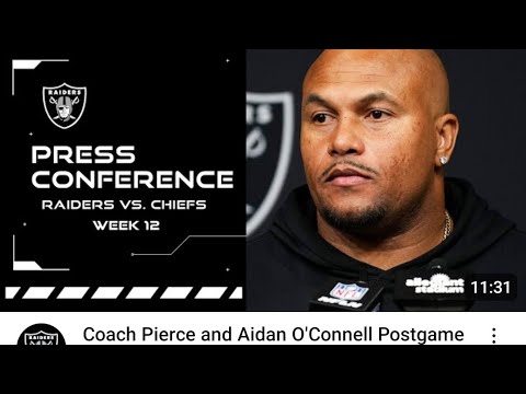 Las Vegas Raiders Is Antonio Pierce The Right Head Coach By Eric Pangilinan – Vlog