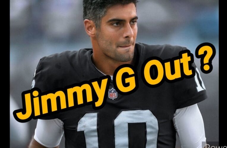 Las Vegas Raiders: Jimmy G Backs Out Of Presser Is There Trouble In Sin City: By Joseph Armendariz – Vlog