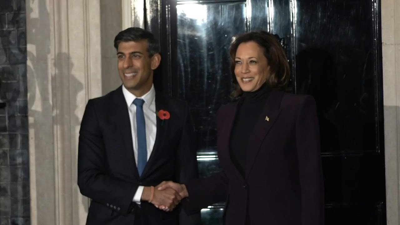 London: Kamala Harris Meets Rishi Sunak At Downing Street | Afp – Vlog