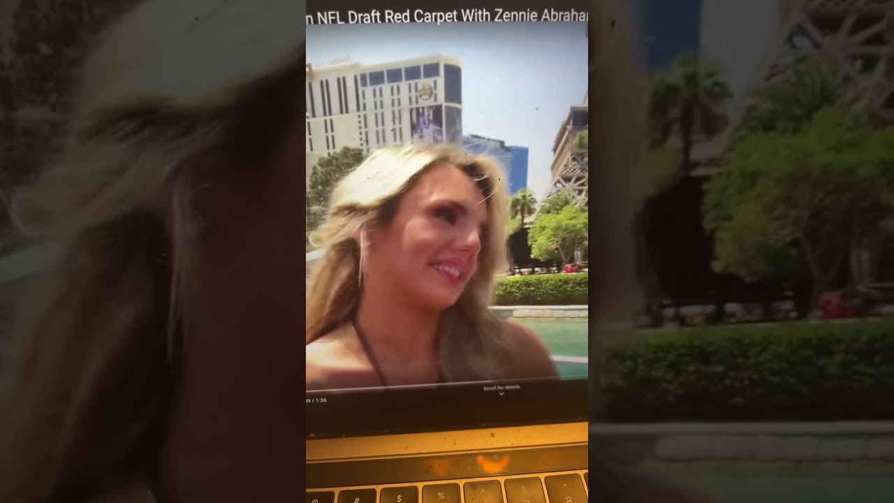 On 2022 Nfl Draft Red Carpet Annie Agar Gives Credit To Casey Wasserman For Discovering Her – Vlog