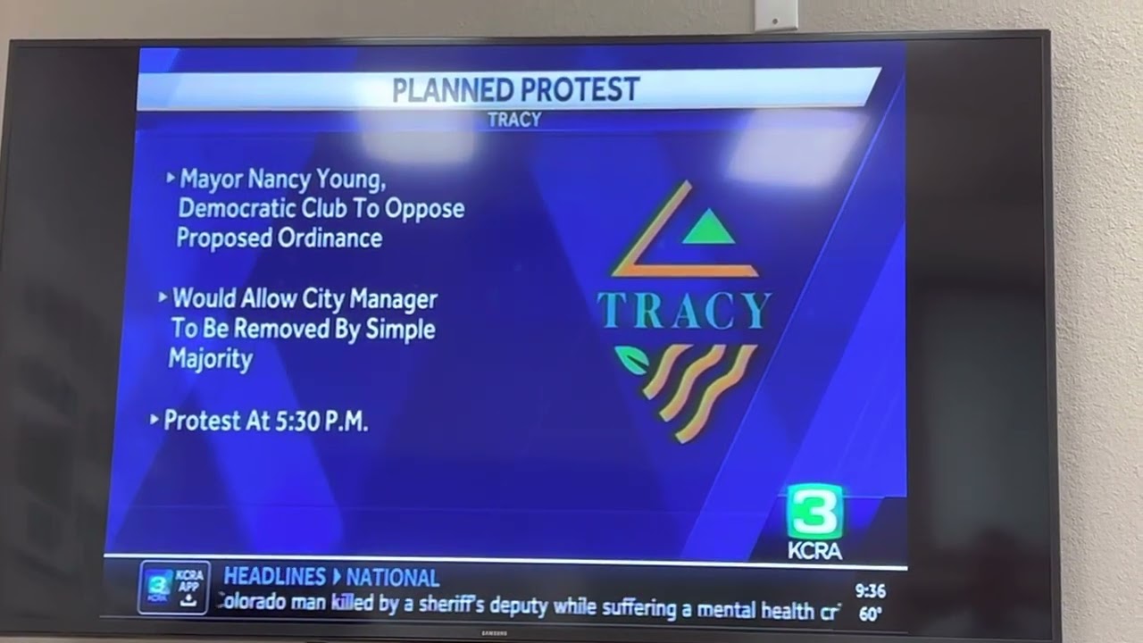 Rally Against Racism In Tracy California Focus Of News Report – Vlog