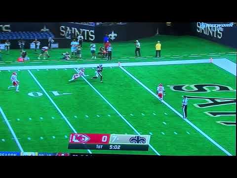 Saints Jameis Winston 29yd Td Pass To Keith Kirkwood Vs Kc Chiefs 2023 Nfl Preseason – Vlog