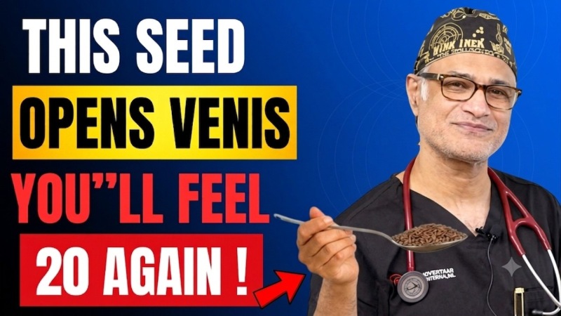 The Tiny Seed That Opens Your Blood Vessels Naturally | Doctor Explains the Science