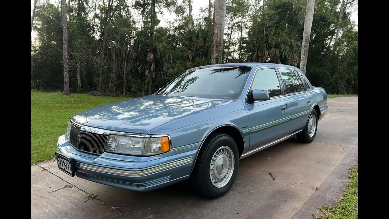 This 1988 Lincoln Continental Was A Far More Advanced And Significant Car Than It Gets Credit For – Vlog