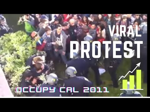Uc Berkeley Cops Jam Batons Into Protesters (video)