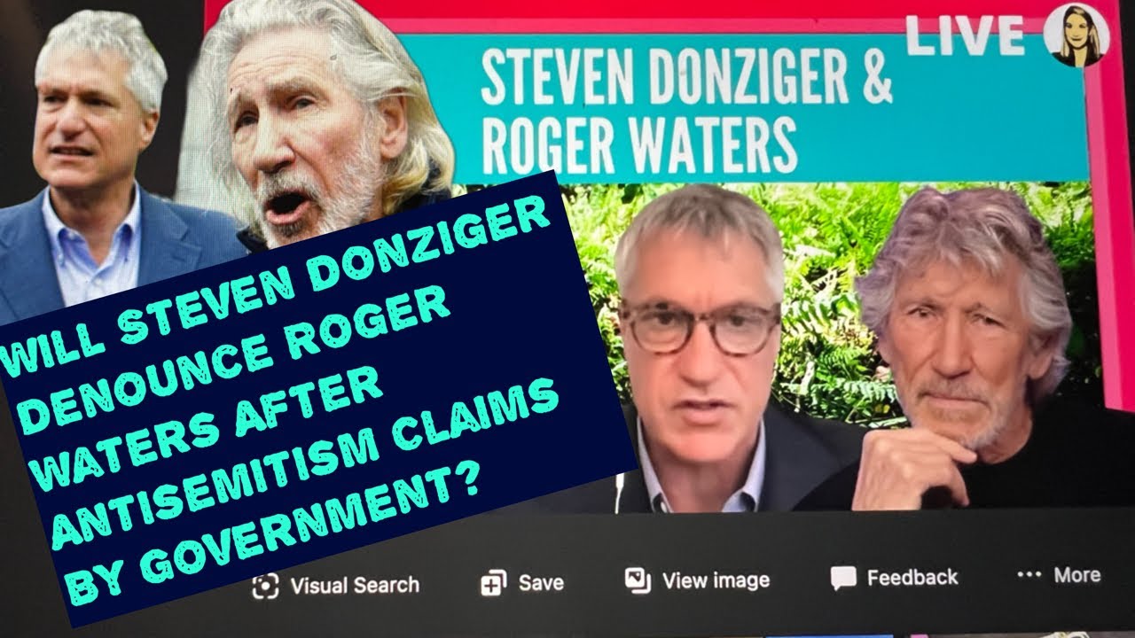 Will Steven Donziger Denounce Roger Waters After Antisemitism Claims By Government? – Vlog