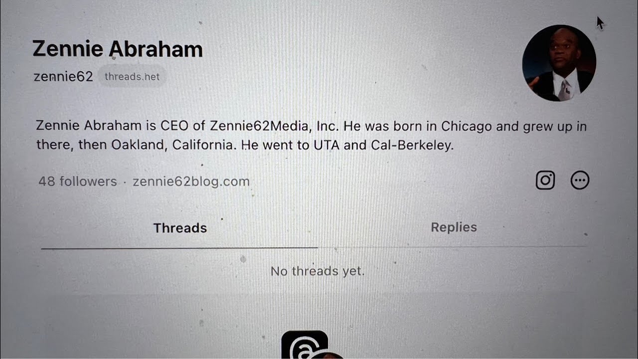 Zennie Abraham Joins Threads By Meta The New Twitter Killer App That Wont Kill Twitter – Heres Why – Vlog